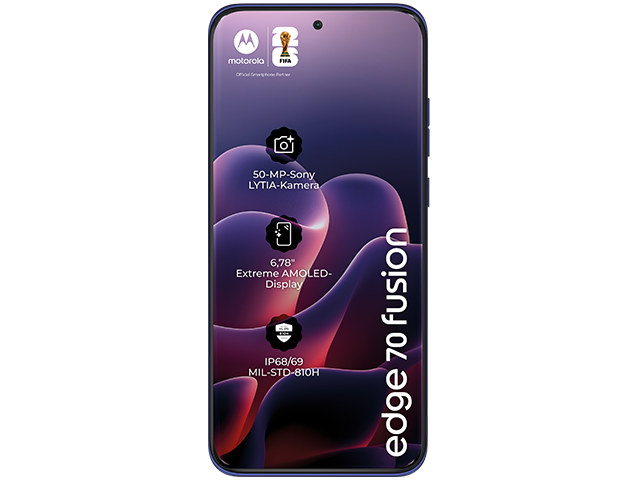 motorola edge 70 fusion vorne