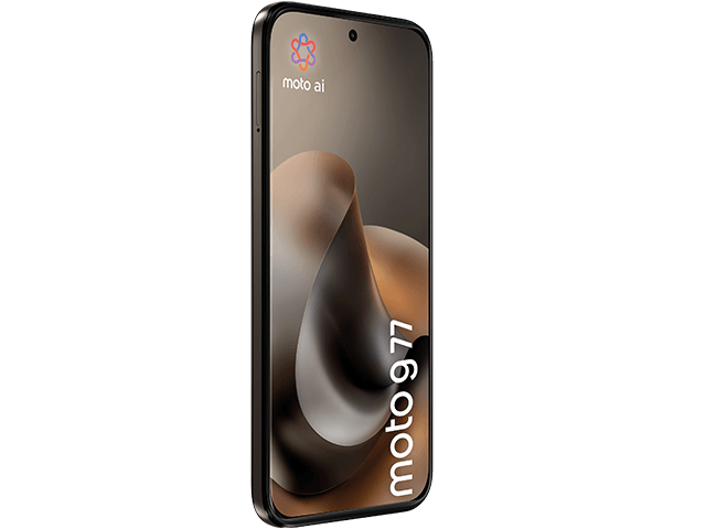 motorola moto g77 PANTONE Black Olive Vorne Seitlich