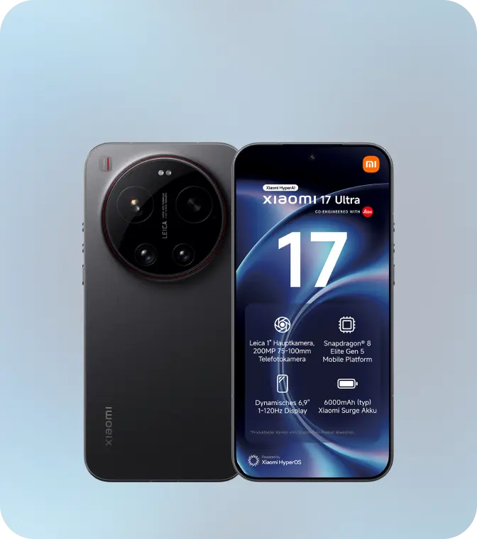 Produktbild eines Xiaomi 17 Ultra Smartphones.