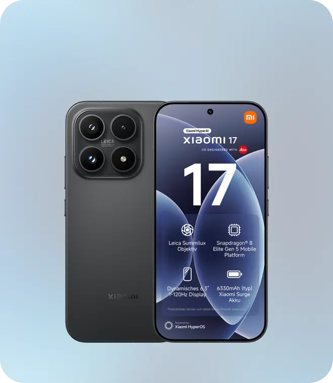 Produktbild eines Xiaomi 17 Smartphones.