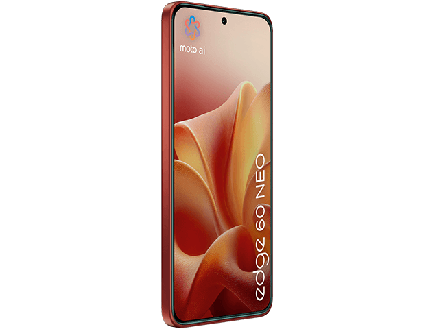 Motorola edge 60 neo seitlich vorne