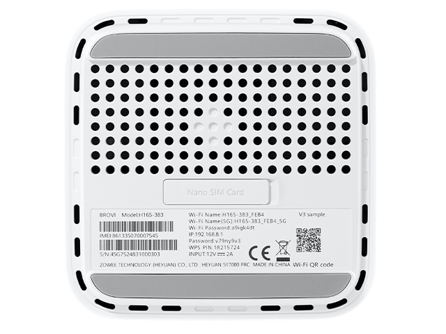 Zowee 5G Supreme Port Pro Unten