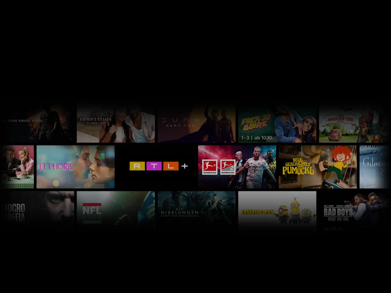 RTL+ Serien und Filme