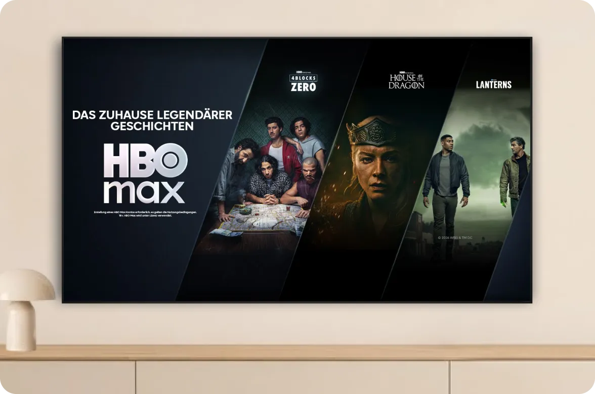 Fernseher mit HBO Max: 4 Blocks Zero, House of the Dragon und Lanterns bei MagentaTV