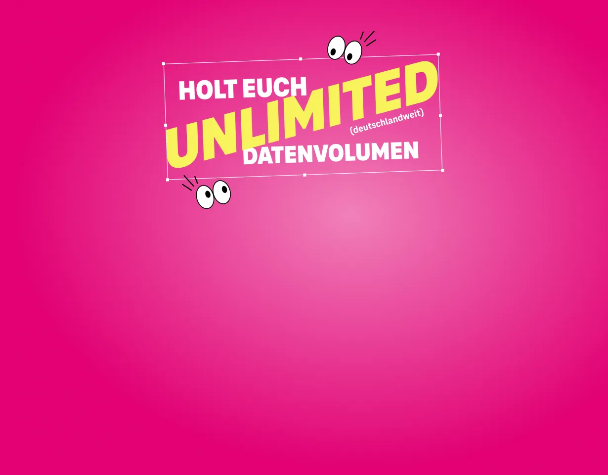 MagentaMobil Unlimited Datenvolumen