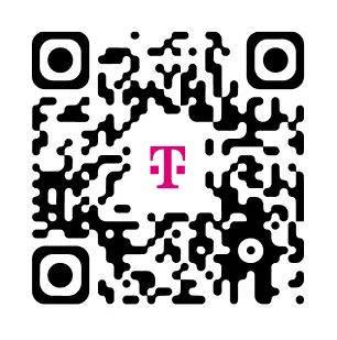 QR-Code zum Herunterladen der MeinMagenta App