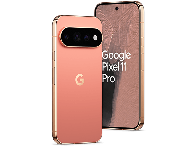Google Pixel 11 Pro vorne und seitlich canyon