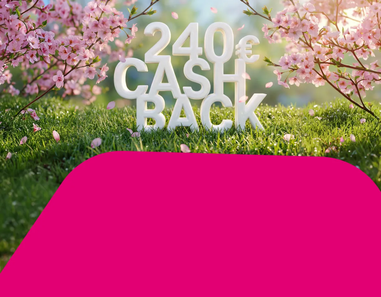 Frühlings-Cashback bis zu 240 €