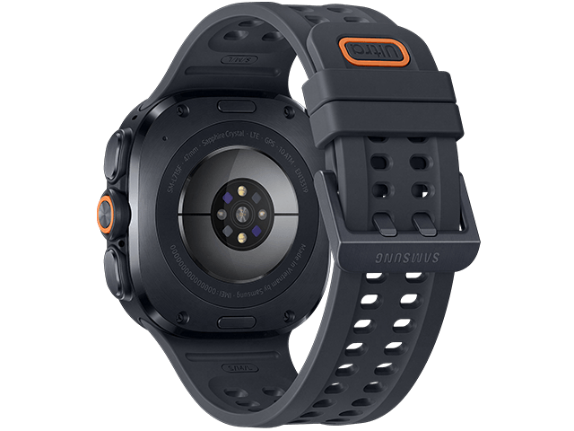Samsung Galaxy Watch Ultra2 LTE Titanium Gray hinten seitlich