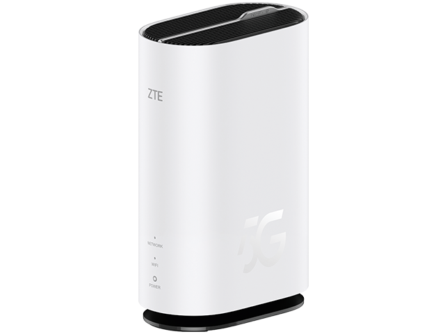 ZTE MC8810 Hyperbox 5G Lite Weiß vorne seitlich