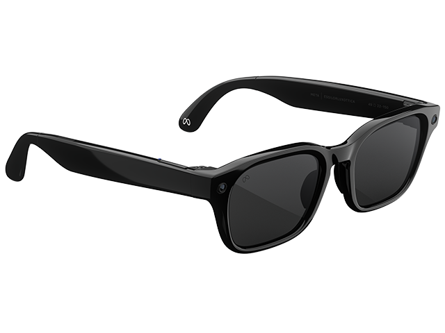 Meta Adventurer, Standard, Schwarz, Gläser: Transitions® Grau, Seitlich vorne