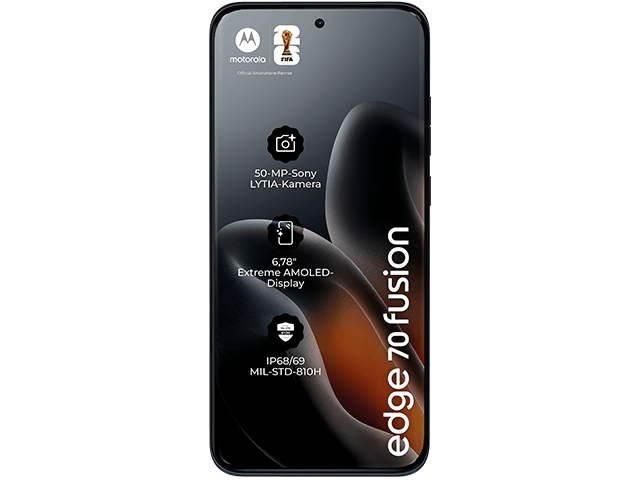 motorola edge 70 fusion (FIFA Edition) vorne