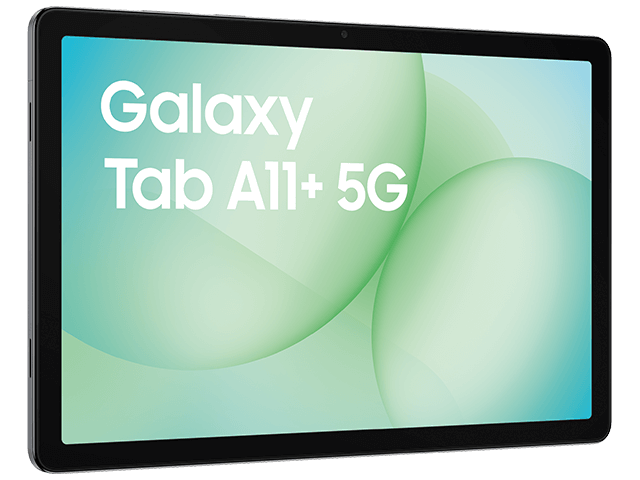 Samsung Galaxy Tab A11+ 5G vorne seitlich