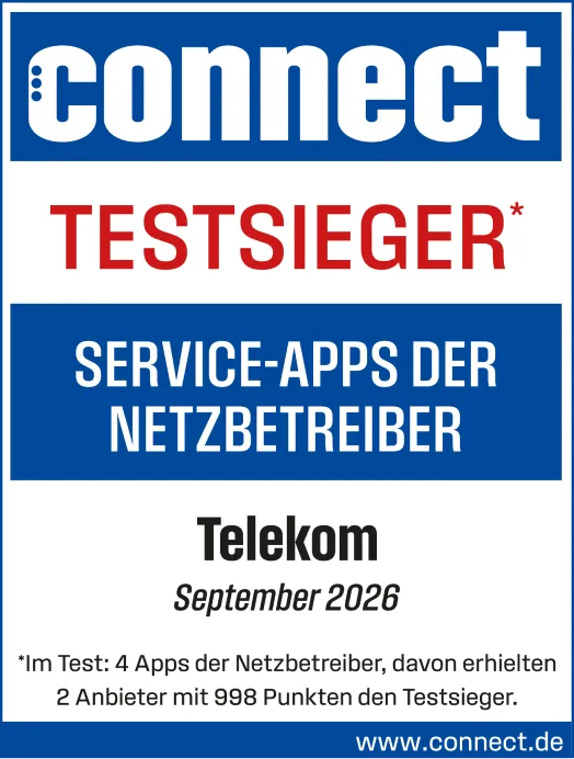 Connect Testsieger Service-Apps der Netzbetreiber September 2026