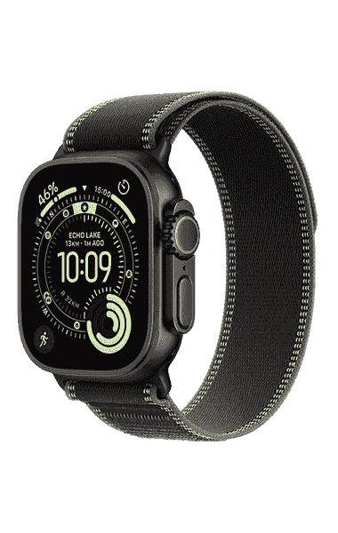 Apple Watch Ultra 3 GPS+Cell 49mm Titan Black + Black/Charcoal Trail Loop
