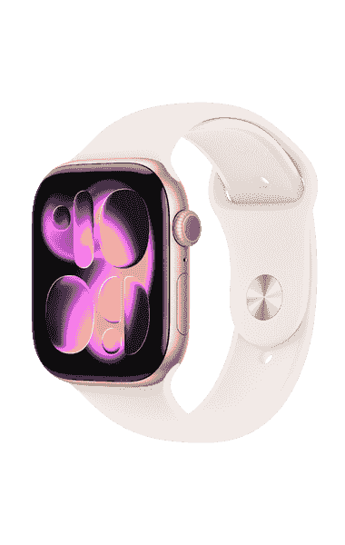 Apple Watch 11 GPS+Cell 42mm Alum. Rose Gold + Light Blush Sport Band
