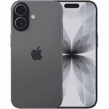 Apple iPhone 17 Schwarz Vorne Hinten