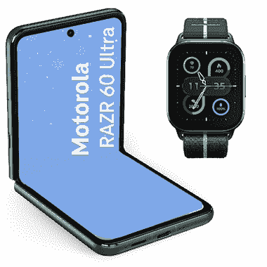 Motorola RAZR 60 Ultra 5G + Moto Watch Fit
