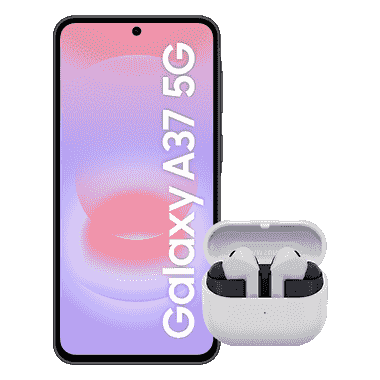 Samsung Galaxy A37 5G + Galaxy Buds3 FE