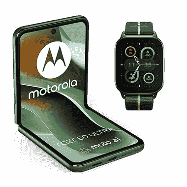 Motorola RAZR 60 Ultra 5G + Moto Watch Fit