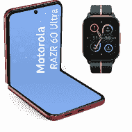 Motorola RAZR 60 Ultra 5G + Moto Watch Fit