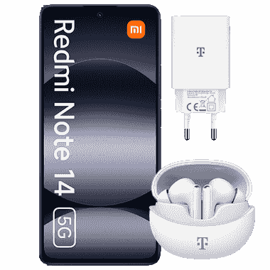 Xiaomi Redmi Note 14 5G + T-słuchawki i T-ładowarka