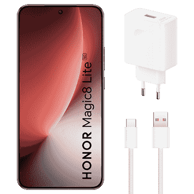 Honor Magic8 Lite 5G + SuperCharge Power Adapter 66W